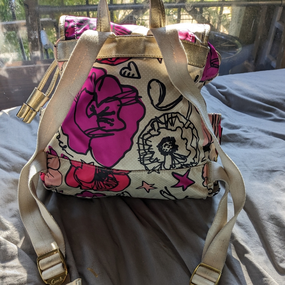 Coach Backpack - image 3